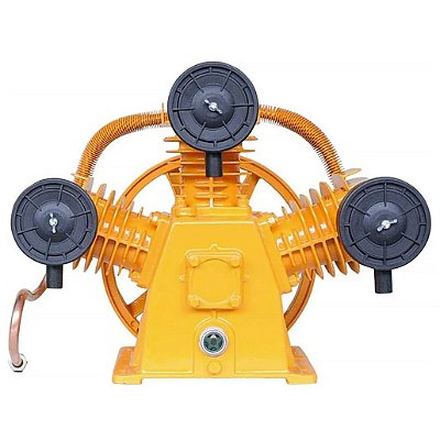 Bloco Cabeçote Compressor Chiaperini Top 15 MP3V - 15pcm 3hp 140psi
