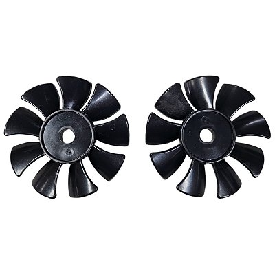 Ventoinha Ventilador Compressor Schulz CSD 5 - V2 - Kit 2un. (028.0882-0/AT)