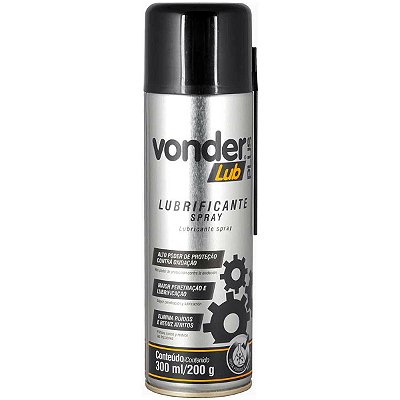 Lubrificante Spray Vonder Lub Plus - 300mL / 200g