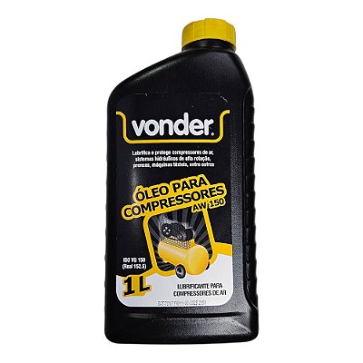 Óleo Lubrificante Compressor ISO VG 150 AW - Vonder - 1L