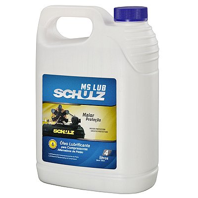 Oleo Lubrificante Compressor ISO VG 100 - Schulz MS LUB - 4L (010.0017-0)