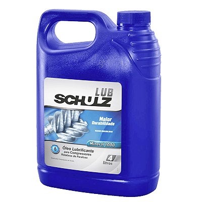 Oleo Lubrificante Compressor ISO VG 46 - Schulz Parafuso 1000h - 4L (101.0264-0)