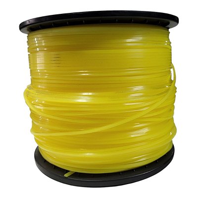 Carretel Fio de Nylon Stihl - Amarelo - Perfil Quadrado - 3.0mm x 312m