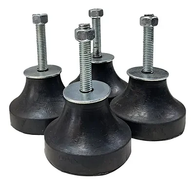Kit 4x - Amortecedor Odin Micro III - Parafuso 3/8 - Carga 100kg (613205)