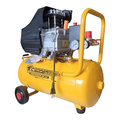 Motocompressor Compbrasil BM1902 8,6/25L - 8,6pcm 25L 120psi - 127V
