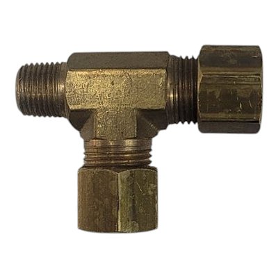 TEE Anilha x Rosca Lateral - 5/16 A x 1/8 M