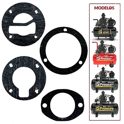 Jogo de Juntas Compressor Pressure PSI 3.0 BP / ON 3 I - PLL (KIT013-338)