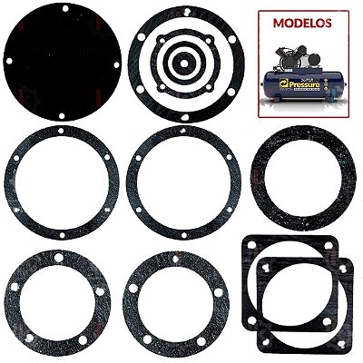 Jogo de Juntas Compressor Pressure PSV 40 TP / ON 30V - PLL (KIT013-419)
