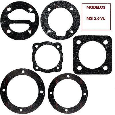 Jogo de Juntas Compressor Schulz MSI 2.6 VL - PLL (830.0585-8)
