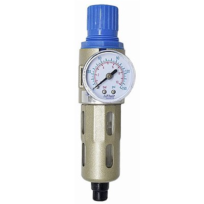 Filtro Regulador Fluir LE - 1/4 com Proteção (709121)