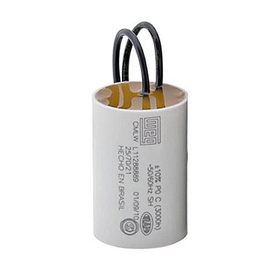 Capacitor Permanente WEG CMLW - 2uF - 250V Fio (2250F)