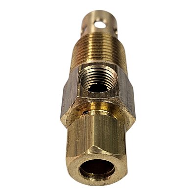 Válvula de Retenção Compressor - 3/8 M x 5/16 A x 1/8 F - Schulz CSV 10 Pro e Pratic Air / MSI 5.2 ML (703756 - 022.0149-0/AT)