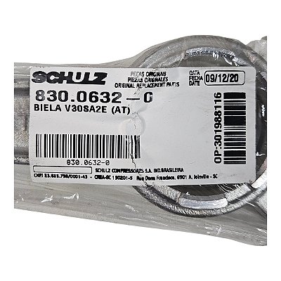Biela Schulz MSV 30 e 40 Max - AP c/ Rolamento (706215 - 830.0632-0)