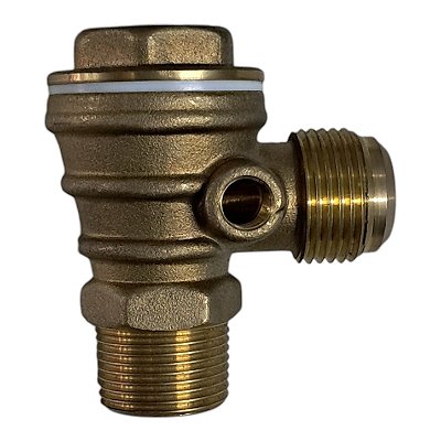 Válvula de Retenção Compressor - 3/4 M x 3/4 F x 1/8 F - Chiaperini MPI 20 / TOP 15 AP e TOP 20 MPV (703747)