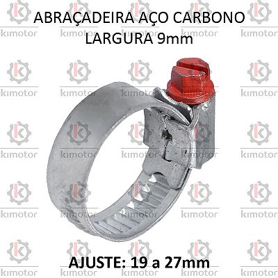 Abraçadeira Suprens - Micro de 9mm - 19x27mm