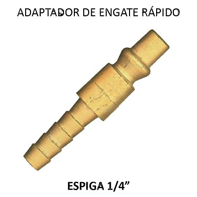 Adaptador Engate Ar 767/657 - 1/4 E - (069181)