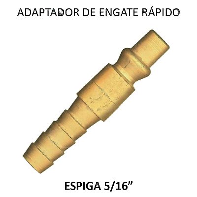 Adaptador Engate Ar 767/657 - 5/16 E - (069182)
