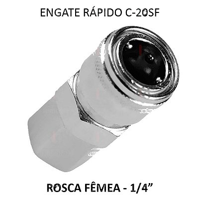 Engate Rápido Ar Arcom ARC C20SF - 1/4F
