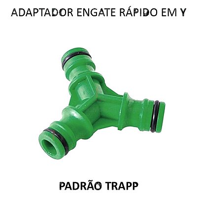 Conexão Y Engate Rápido Trapp - DY8015 (3 Pontas)