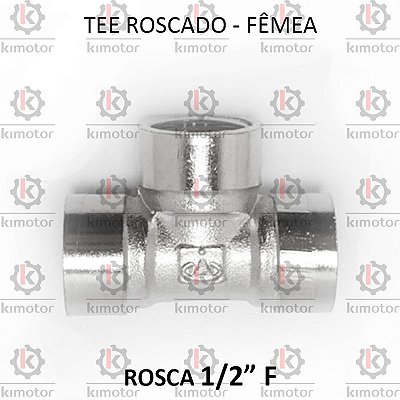 TEE Roscado - 1/2 F - BSP (721103)