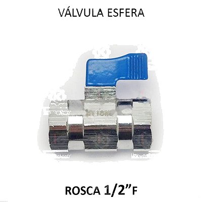 Válvula Esfera Mini GE - 1/2 FF (726162)