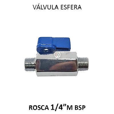 Válvula Esfera Mini Arcom - 1/4 MM (726104)