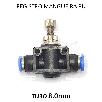 Válvula Registro PU - 8mm (728915)