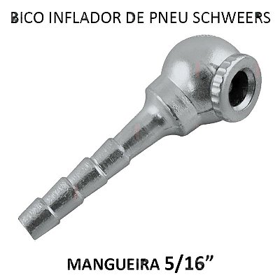 Bico Inflador Pneu Simples - 5/16 E