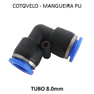 Cotovelo PU - 8mm - PC88