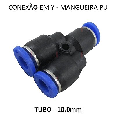 Conexão Y PU - 10mm - PY1010