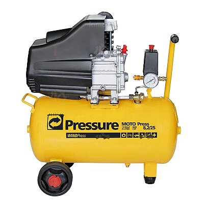 Motocompressor Pressure Wind 8.2/24 - 8,2pcm 24L 120psi - 220V