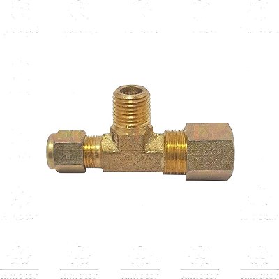 TEE Anilha x Rosca Central - 1/2 x 5/16 A x 1/4 M - Pressure SE 10 / ON 5.2 (TEE011-907)