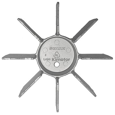 Ventilador Compressor Schulz CSA 6.5 / CSA 7.5 / CSA 7.8 Twister - Aluminio (033.0106-0/AT) [P2 - D19]