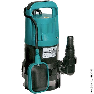 Bomba Submersa Lepono XKS 400 PW - 1/2CV - 4,8mca - 7,5m³/h - 220V