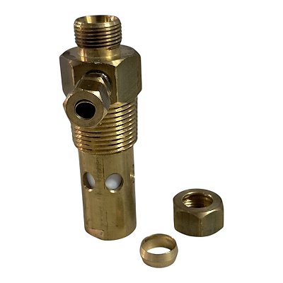 Válvula de Retenção Compressor - 3/4 M x 1/2 A x 1/8 F - Schulz MCSV 20 Audaz (022.0269-0/AT)