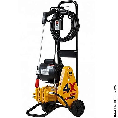 Lavadora Industrial Hydronlubz JHF 4X 1CV - MB 0147C (Amarela)