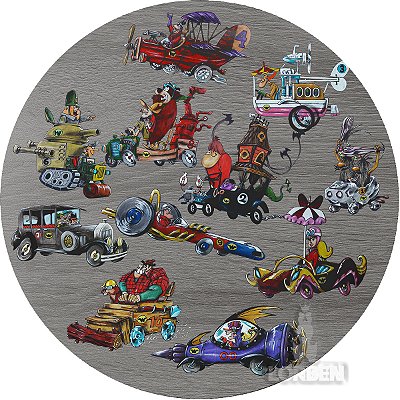 Capa de Estepe Personalizada para Ecosport Crossfox Corrida Maluca 2