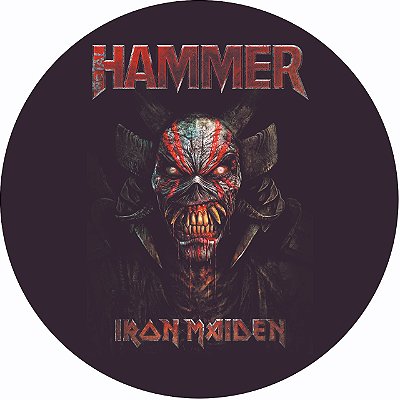 Capa Personalizada para Estepe Ecosport Crossfox Aircross Iron Maiden