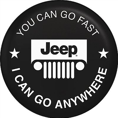 Capa de Estepe Personalizada Impermeável Resistente Estampada para Jeep