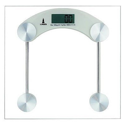 Balança Corporal Lorben Digital Quadrada Banheiro Academia Consultório até 180kg