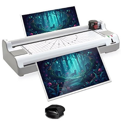 Plastificadora Laminadora Refiladora Lorben 5x1 A4 Documentos Cartões