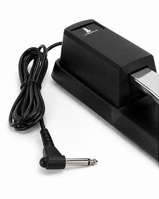 Pedal Sustain Universal Lorben para Teclado Piano Eletrônico com Inversor de Polaridade