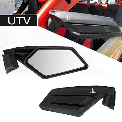 Par de Espelho Retrovisor Universal Ajustável Lorben para Can-Am Maverick X3 UTV