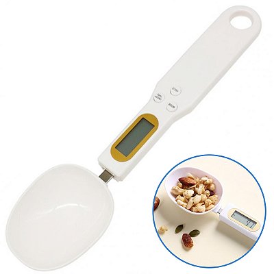 Colher Digital LCD Lorben Medidor Balança de Precisão Cozinha até 500g