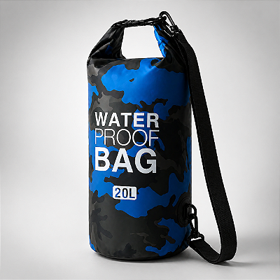 Bolsa Saco Mochila Estanque à Prova D'água Lorben 20 litros Acessório Esportivo Camping Praia