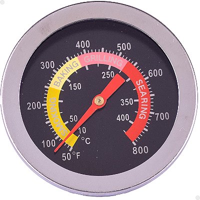 Termômetro Lorben Forno A Lenha Estufa Smoker Churrasqueira