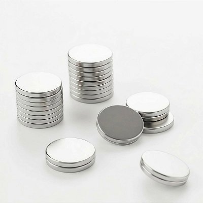 Kit 10 Ímãs de Neodímio Redondos N35 10x2mm Super Forte
