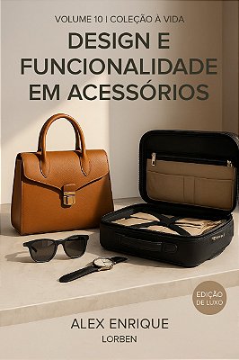 Design e Funcionalidades em Acessorios - Coleção Á Vida Volume 10 - Edição Luxo - E-Book