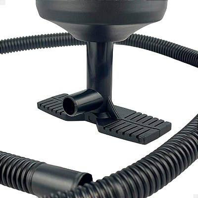 Bomba de Ar Manual de Pé com 3 Bicos – Para Boias, Colchões e Piscinas Infláveis