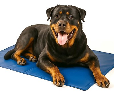 Tapete Gelado Refrescante Cão Gato Gel Auto-enfriamento 90X50cm